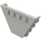 LEGO Lichtgrijs Trapezoid Tipper Einde 6 x 4 met Studs (30022)