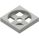LEGO Light Gray Turntable 2 x 2 Plate Base (3680)