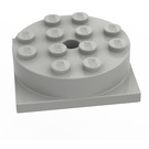 LEGO Light Gray Turntable 4 x 4 Base with Same Color Top (3403 / 73603)