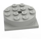 LEGO Light Gray Turntable 4 x 4 Base with Same Color Top (73603 / 85753)