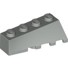 LEGO Light Gray Wedge 2 x 4 Sloped Left (43721)