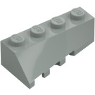 LEGO Lichtgrijs Wig 2 x 4 Sloped Rechts (43720)