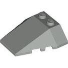 LEGO Lichtgrijs Wig 4 x 4 Drievoudig met noppen (48933)