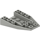 LEGO Light Gray Wedge 6 x 4 Inverted (4856)