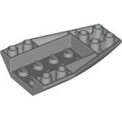 LEGO Light Gray Wedge 6 x 4 Triple Curved Inverted (43713)