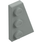 LEGO Light Gray Wedge Plate 2 x 3 Wing Right  (43722)