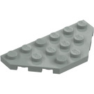 LEGO Lys grå Kile Plate 3 x 6 med 45º Hjørner (2419 / 43127)