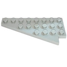 LEGO Light Gray Wedge Plate 4 x 8 Wing Left with Underside Stud Notch (3933)
