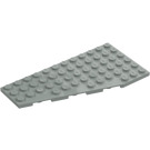 LEGO Lichtgrijs Wig Plaat 6 x 12 Vleugel Links (3632 / 30355)