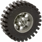 LEGO Wheel 24 x 43 Technic with Tyre 24 x 43 Technic (3739)