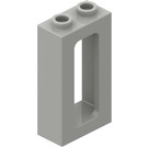 LEGO Light Gray Window Frame 1 x 2 x 3 (3233 / 4035)