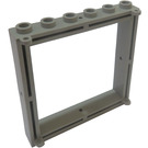 LEGO Light Gray Window Frame 1 x 6 x 5