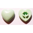 LEGO Light Green 2x2 Small Heart with Clip (45450 / 46277)