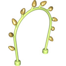 LEGO Light Lime Duplo Arch Vine with Buds (45124)