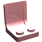 LEGO Light Pink Seat 2 x 2 without Sprue Mark in Seat (4079)