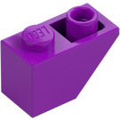 LEGO Light Purple Slope 1 x 2 (45°) Inverted (3665)