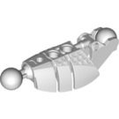 LEGO Gris pierre clair Bionicle Toa Jambe avec Armor, Vents, et Balle Joints (53574)