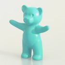 LEGO Turquoise clair Minifigure Teddy Bear (6186)