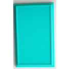 LEGO Licht Turquoise Mirror Basis / Notice Bord / Muur Paneel 6 x 10 (6953)