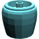 LEGO Licht Turquoise Scala Bloem Pot (33008)