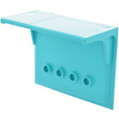 LEGO Licht Turquoise Shelf (6943)