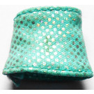 LEGO Turquoise Clair Trapezium Jupe avec Argent Sequins (47689)