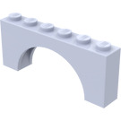 LEGO Light Violet Arch 1 x 6 x 2 Thick Top and Reinforced Underside (3307)