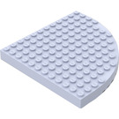 LEGO Light Violet Brick 12 x 12 Round Corner  without Top Pegs (6162 / 42484)