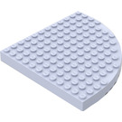LEGO Violet clair Brique 12 x 12 Rond Coin  sans Top Pegs (6162 / 42484)