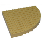 LEGO Jaune Clair Brique 12 x 12 Rond Pièce de monnaie  sans Chevilles Supérieurs (6162 / 42484)