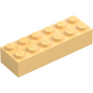 LEGO Light Yellow Brick 2 x 6 (2456 / 44237)