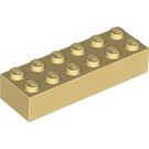 LEGO Lichtgeel Steen 2 x 6 (2456 / 44237)