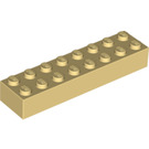 LEGO Light Yellow Brick 2 x 8 (3007 / 93888)