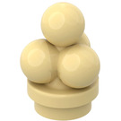 LEGO Light Yellow Ice Cream Scoops (1887 / 6254)