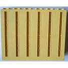 LEGO Amarillo claro Partition pared (6860 / 74693)