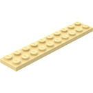 LEGO Hellgelb Platte 2 x 10 (3832)