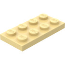LEGO Jaune clair assiette 2 x 4 (3020)
