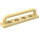 LEGO Amarillo claro Scala Towel Barra 1 x 5 (6969)