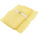 LEGO Amarillo claro Saco de dormir para Adult con Blanco Lace y Rosa Rose