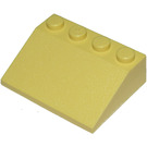 LEGO Hellgelb Steigung 3 x 4 (25°) (3016 / 3297)