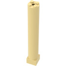 LEGO Light Yellow Support 2 x 2 x 11 Solid Pillar Base (6168 / 75347)