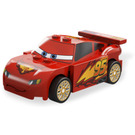 LEGO Lightning McQueen - Piston Cup Hood (Gray 2 x 8)