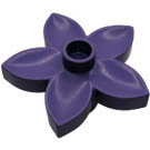 LEGO Lilac Duplo Flower with 5 Angular Petals (6510 / 52639)