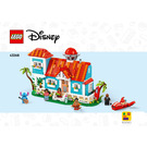 LEGO Lilo and Stitch Beach House Set 43268 Instructions