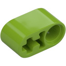 LEGO Lime Bjælke 2 med Aksel hul og Pin Hul (40147 / 74695)