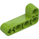 LEGO Lime Trave 2 x 4 Piegato 90 gradi, 2 e 4 Fori (32140 / 42137)