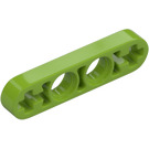 LEGO Limette Balken 4 x 0.5 Dünn mit Achse Löcher (32449 / 63782)