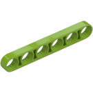 LEGO Citron Vert Faisceau 6 x 0.5 Mince (28570 / 32063)