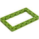 LEGO Lime Palkki Kehys 7 x 11 (39794)