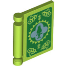 LEGO Lime Book Cover with Troll (24093 / 67081)